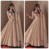 Jf 058 Crush Embroidery Thread Work Gown